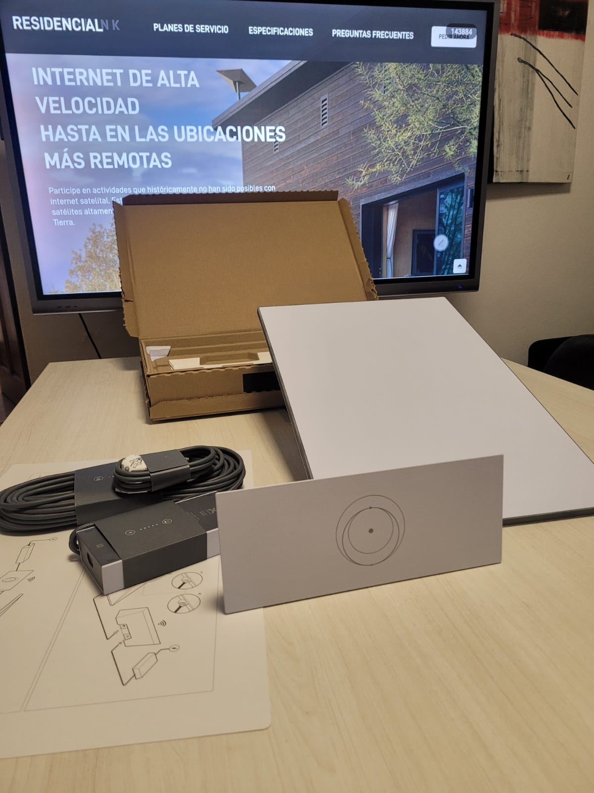 Instalación Starlink